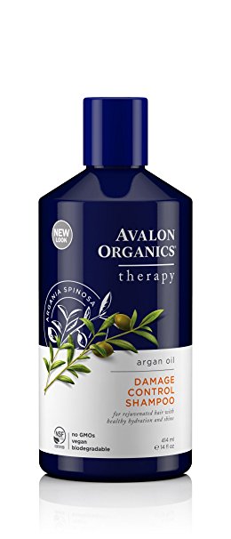Avalon Organics Argan Oil Damage Control Shampoo, 14 Ounce