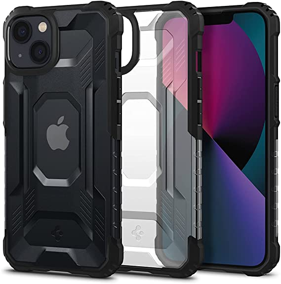 Spigen Nitro Force Designed for iPhone 13 Case (2021) - Matte Black