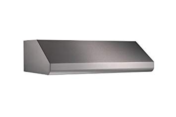 Broan E6442SS Under-Cabinet Internal Blower Range Hood, 42-Inch 600 CFM, Stainless Steel