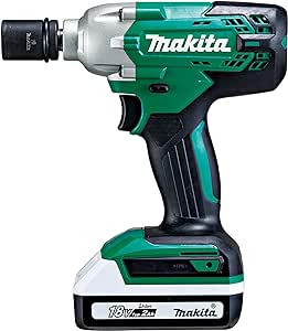 マキタ(Makita) 充電式インパクトレンチ 18V2Ah バッテリ・充電器・ケース付 MTW001DSA