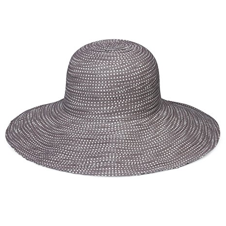 Wallaroo Women's Petite Scrunchie Sun Hat - UPF 50  - Crushable