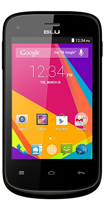 BLU Dash JR K Smartphone - Unlocked - Black