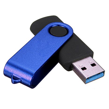 Anboo USB 3.0 Flash Drive Memory Thumb Storage Pen Digital U Disk (8 GB, Blue)