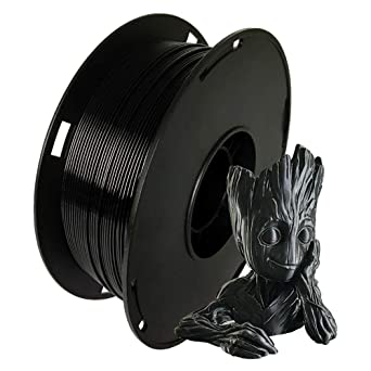 NOVAMAKER 3D ABS-1KG1.75-BlK ABS 3D Printer Filament, Dimensional Accuracy  /- 0.03 mm, 1 kg Spool, 1.75 mm, Black