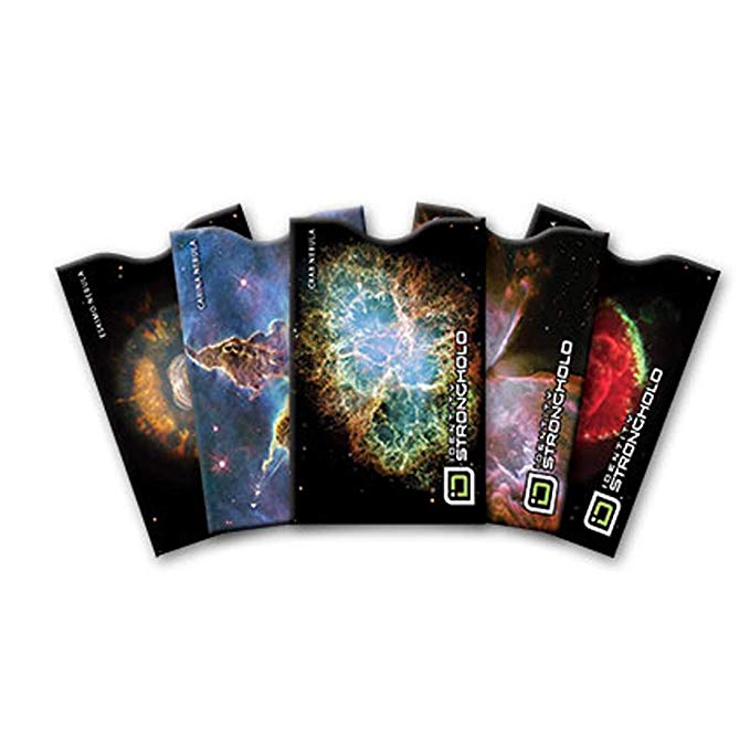 Identity Stronghold Designer Sleeves, Nebulas Collection, Pack of 5 (IDSHNEBULAS5PK)