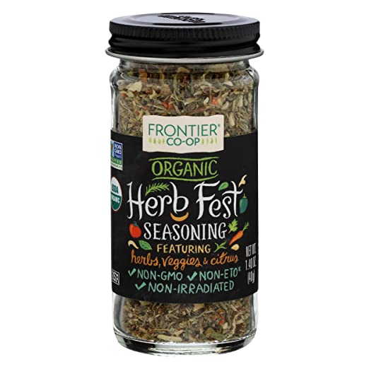 Frontier, Seasoning Blend Herb Fest Organic, 1.4 Ounce