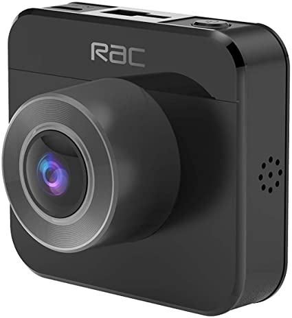 RAC R100 720p HD Dash Cam with 1.8 Inch Screen Display and Collision Detection with G-Sensor – Black