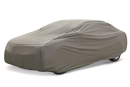 AmazonBasics Premium Waterproof Car Cover for Large Sedan