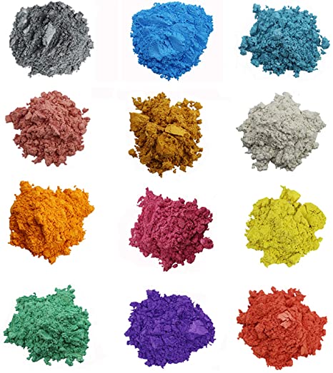 Mica Powder Pigment Dye Kit for DIY Epoxy Resin and Soap