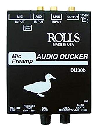 rolls DU30B Mic Preamp Audio Ducker