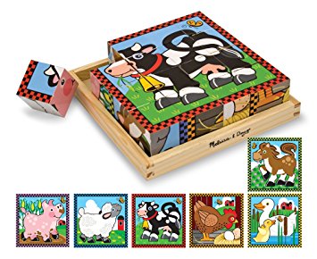 Melissa & Doug Farm Cube Puzzle