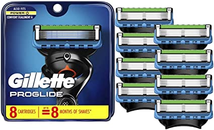 Gillette Fusion ProGlide Power Razor Replacement Cartridge-8 ct, 2 pk