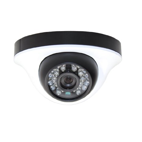 Mvpowerreg 600TVL 24pcs infrared LEDs 36mm Lens Night Vision Dome Camera for Home Security CCTV System