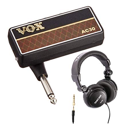 VOX AP2AC amPlug 2 AC30 Guitar Headphone Amplifier with Over-Ear Headphones