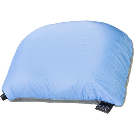 Cocoon Ultralight Air Core Hood Camp Pillow Light Blue / Grey