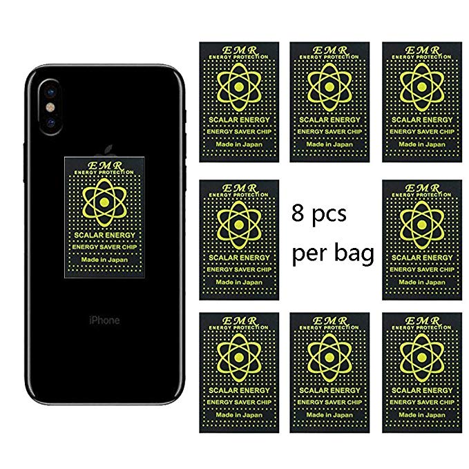 EMF Protection shield,EMR Blocker Device Neutralizer Anti Radiation Cell Phone Sticker for All EMF Devices-WiFi, iPhone, iPad, Laptop (emf stickers)