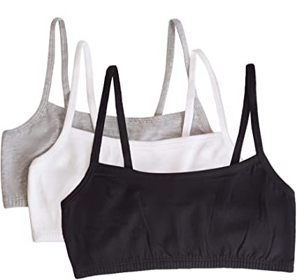 Fruit of the Loom Women's 3 Pr Spaghetti Sportsbra