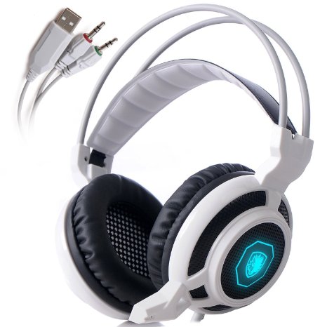 SADES Arcmage PC Gaming Headset Headphone for PC/Notebook/Laptop