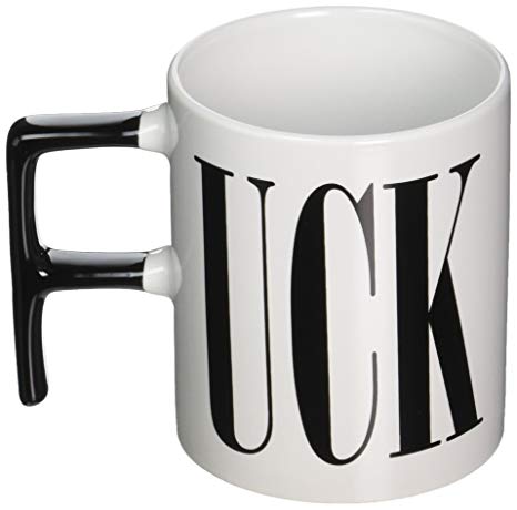 Thumbsup UK, Uck Mug, White