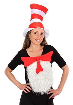 The Cat in the Hat Unisize Insta-Tux Kit by elope