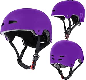 LaScoota Multi-Sport Helmet, Roller Skating Helmet, Skateboard Helmet for Adults, Youth & Kids | Kids Helmet | Impact-Absorbing Core, Optimal Ventilation