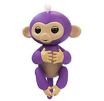 Fingerlings - Interactive Baby Monkey - Mia Wow Wee Fingerlings Pet Electronic Little Baby Monkey Children Kids Toy