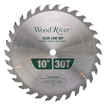 WoodRiver Glue Line Rip Saw Blade 10" 5/8" Bore