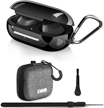 Galaxy Buds/  Case Cover, KMMIN Protective Case for Samsung Galaxy EarBuds/Galaxy Buds Plus/ , Wired/Wireless Charging Available, Dust Proof, Scratch Proof, Shock Proof, with Accessories Set, Keychain