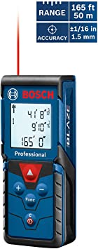 Bosch Blaze Pro 165' Laser Distance Measure GLM165-40