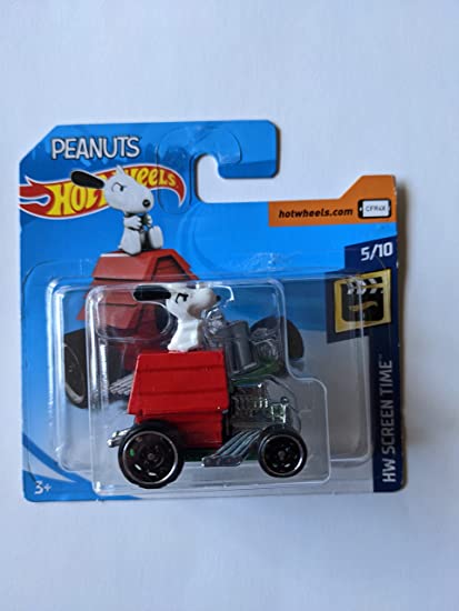 Hot Wheels 2018 50th Anniversary HW Screen Time Peanuts Snoopy Car 25/365