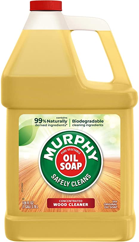 Murphy, CPC01103, 128oz Oil Soap Wood Clnr, 1 Each, Gold