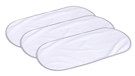 Munchkin Waterproof Changing Pad Liner, White, 3-Pack