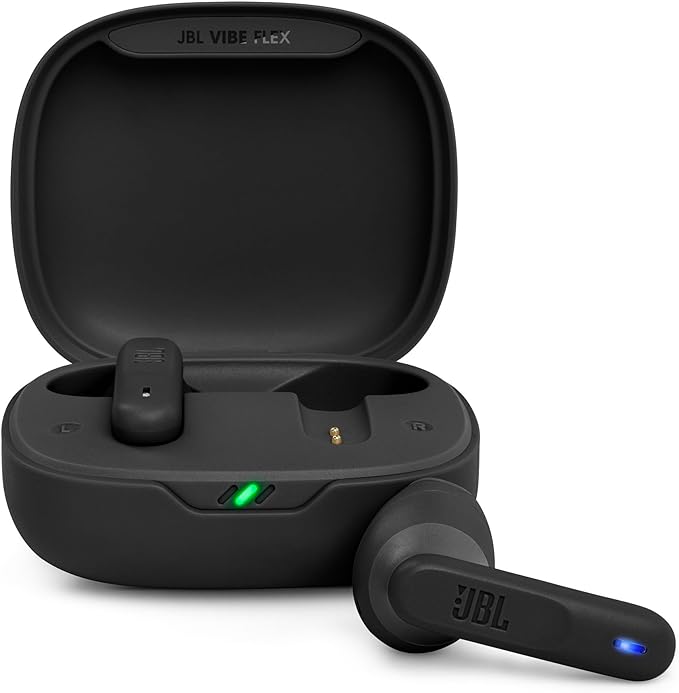 JBL Vibe Flex Wireless Earbuds (Black)