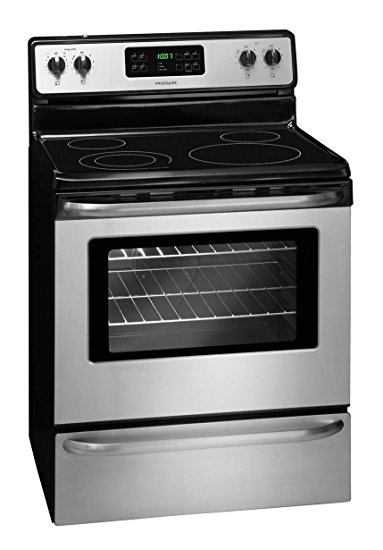Frigidaire FFEF3048LS, 30 Inch Electric Range, Stainless Steel