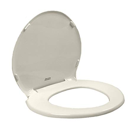 American Standard 5330.010.222 Champion Slow Close Round Front Toilet Seat with Cover, Linen