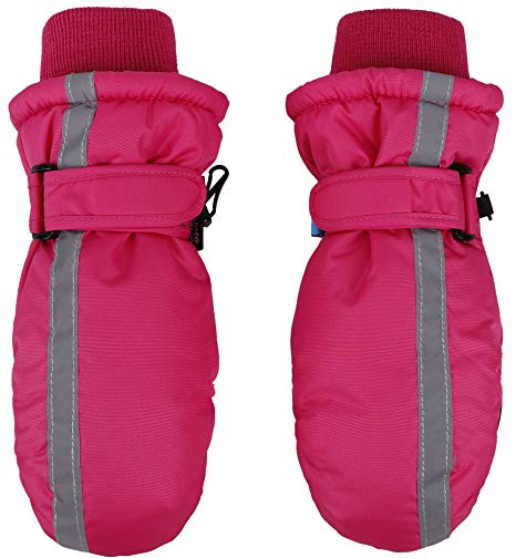 SimpliKids Children's Snow Sports Thinsulate Lined Waterproof Winter Mittens