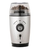 Hamilton Beach 80365 Custom Grind Hands-Free Coffee Grinder Platinum