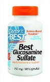Doctors Best Best Glucosamine Sulfate 750 mg Capsules 180-Count