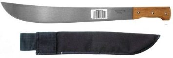 Tramontina 18" Machete with Hardwood Handle and Nylon Sheath