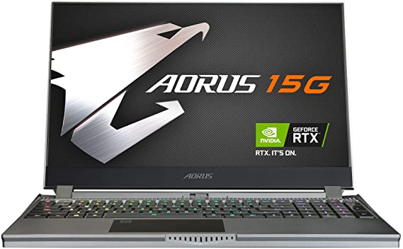 [2020] AORUS 15G (XB) Performance Gaming Laptop, 15.6-inch FHD 300Hz IPS, GeForce RTX 2070 Super Max-Q, 10th Gen Intel i7-10875H, 16GB DDR4, 1TB NVMe SSD