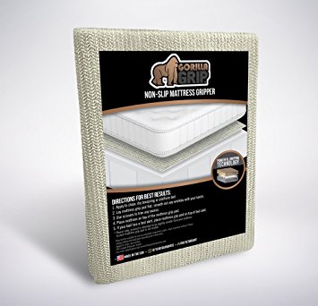 The Original GORILLA GRIP Non-Slip Area Rug Pad & Mattress Gripper, Made In USA, Available in Many Sizes (Futon: 24" X 60")