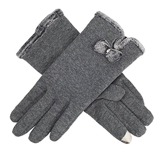 IL Caldo Women's Screentouch Thick Warmer Weather Gloves