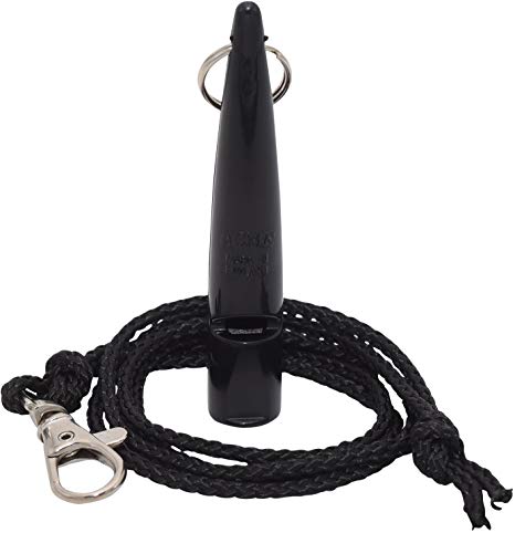 Acme dog whistle 210,5 black with a lanyard