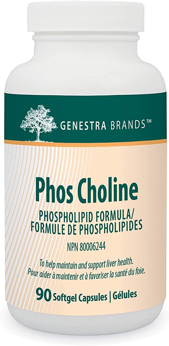 Genestra Brands - Phos Choline - Support Healthy Liver Function - 90 Capsules