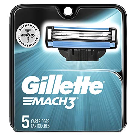 Gillette Mach3 Men’s Razor Blades - 5 Refills