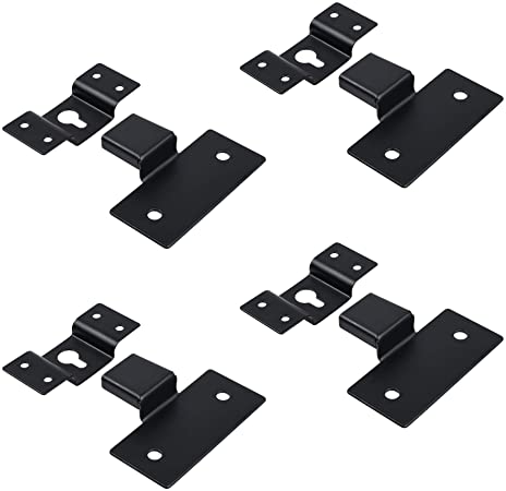 Bluecell Universal Metallic Wall Mount Iron Hook Hanger Plate Connector for Surround Sound Box Audio Speaker