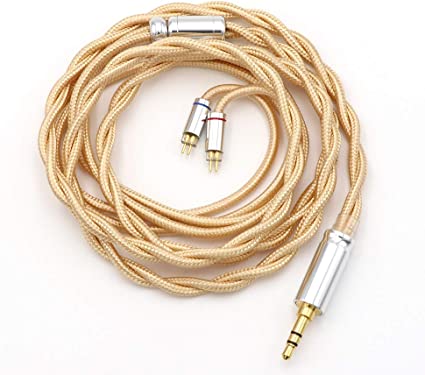 Linsoul LSC08 6N OCC Single Crystal Copper HiFi Earphone Cable for AK100, AK120, AK240, DP-X1, DP-X1A, FIIO X5III, XDP-300R, KANN, BQEYZ Spring1 (3.5mm, 2pin 0.78)