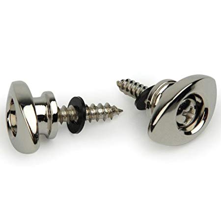 Planet Waves Elliptical End Pins, Chrome