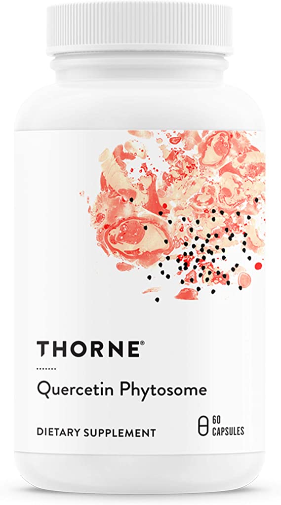 Thorne Research - Quercetin Phytosome - Exclusive Phytosome Complex for Antioxidant and Allergy Support - Dietary Supplement - 60 Capsules