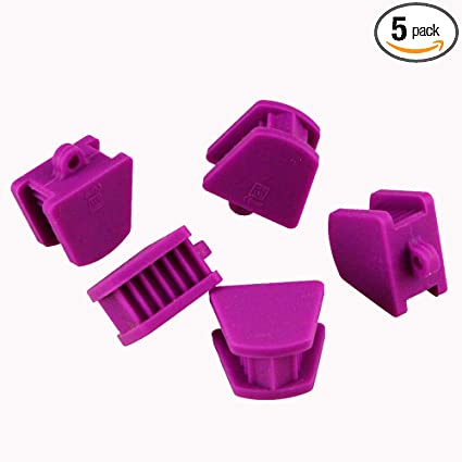 Airgoesin 5pcs Silicone Mouth Prop, Small Size Child Kid Size Dental Bite Blocks Oral Opener 135 Degree Centigrade Autoclavable Latex Free